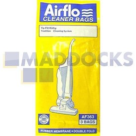 No Longer Available. Order 46-VB-363 [Compatible for Airflo AF363 'Kirby Tradition' Paper Bags (Pack of 3)]