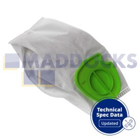 Compatible pour les sacs SMS de type hygiénique Gtech Pro K9 (lot de 10)