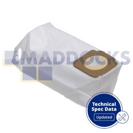 Compatible pour les sacs SMS pour aspirateur de la série Gtech HyLite (paquet de 15)