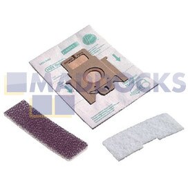 Kit de filtration et sacs en papier haute filtration d'origine et authentique pour séries Hoover Candy Micropower & Microspace (H22A)