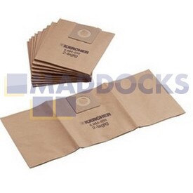 Genuine Original Karcher NT14/1 Series Vacuum Filter Bags (Pack of 10)