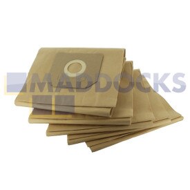 Sacs en papier pour séries compatibles Karcher NT65/2 ECO TC, NT72/2 ECO TC (Paquet de 5)
