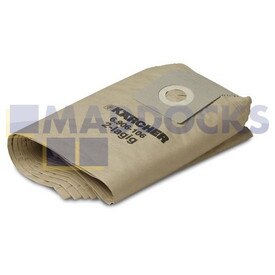 Genuine Original Karcher Paper Filter Bags NT301 (Pack of 10)