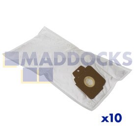 Véritables sacs à poussière en microfibre SMS pour aspirateur série CV30 Karcher d'origine (paquet de 10)