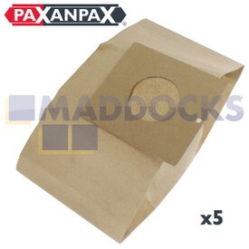 Sacs en papier compatibles avec VB103 ‘Samsung VC5010 / 5513’ (Paquet de 5)