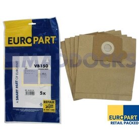 No Longer Available. Order 46-VB-212 [Compatible VB150 for AEG 'GR28' Compact, Exquisit, Vampyr/Oko Series Paper Bags (Pack of 5)]