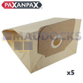 Sacs en papier compatibles avec séries VB187 ‘Electrolux Dolphin Series’ (Paquet de 5)