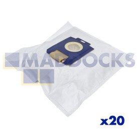Kit de sacs SMS en vrac compatibles avec séries VB201H20 ‘Electrolux Excellio / Smart Vac Xtra’ (Paquet de 20)