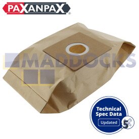 Sacs poussière en papier compatibles VB214 ‘Electrolux Boss 4105 / 4110’ (Paquet de 5)