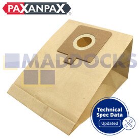Sacs poussière en papier compatibles VB215 ‘Electrolux Boss 3300’ (Paquet de 5)