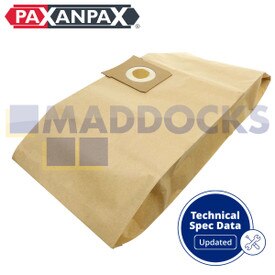 Sacs en papier compatibles avec VB261 ‘Goblin W&D 1000 / Exxtra’ (Paquet de 5)