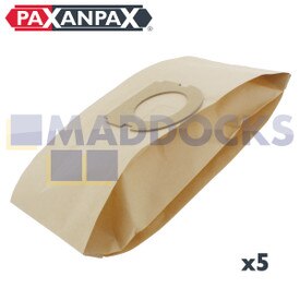 Sacs en papier compatibles avec séries VB271 ‘Hoover 862 Constellation’ (Paquet de 5)