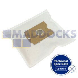Sacs en papier compatibles VB355 ‘Bosch Arriva’ (Paquet de 5)