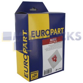 Sacs SMS et kit de filtration compatibles avec modèles VB375H8 Miele 'FJM & H' (Paquet de 8+4)
