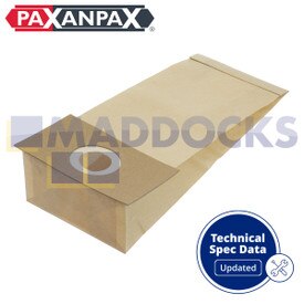 Sacs en papier compatibles VB384 ‘Nilco 1107 / 1207’ (Paquet de 5)