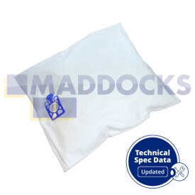 Compatible VB396H for Numatic 'NVM-4B' NV, NVQ, WVD Series SMS Bags (Pack of 10)