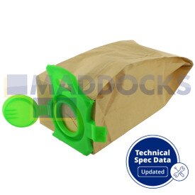 Compatible VB481T for Sebo Dart & Felix Series Paper Bags (Pack of 10)