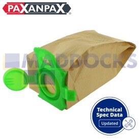 Sacs en papier compatibles avec séries VB481 Sebo Dart, Felix (Paquet de 5)
