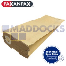 Sacs en papier compatibles avec VB493 ‘Vorwerk ET340’ (Paquet de 5)