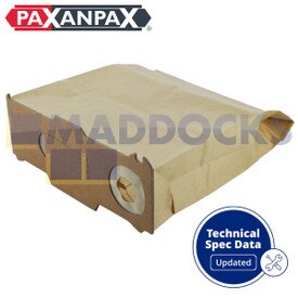 Sacs en papier compatibles avec séries VB802 Vorwerk Kobold VK130 & VK131 (Paquet de 5)