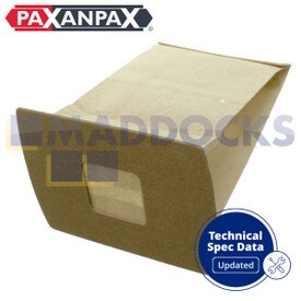 Sacs en papier compatibles avec VB809 Oreck Canister (Paquet de 5)