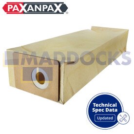 Sacs en papier compatibles avec séries VB818 Nilfisk GU455 (Paquet de 5)