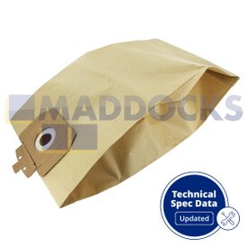 Sacs en papier compatibles avec modèles VB823T Taski Vento 8 (Paquet de 10)