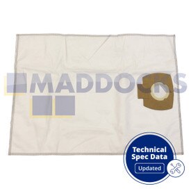 Sacs filtres compatibles avec VB826 Nilfisk Alto Aero (Paquet de 4 + 1 filtre humide molletonné)