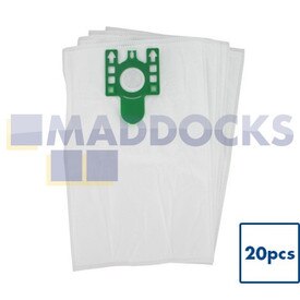 Kit de filtres et sacs SMS en vrac compatibles avec séries VB879H20 Miele 'Type U' Miele S7, S7000 (Paquet de 20)