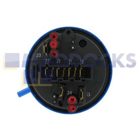 Pressostat d'origine et authentique pour séries Indesit Diplomat APM8521, APM8721 ; Ariston ATE ; Electra AWM1100AE, AWM900AE (A2-650B, 110/63, 130/87, 280)