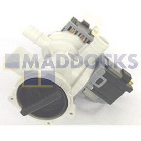Genuine Original Samsung Q1200, Q1400, Q1600 Series Washing Machine Twin Drain Pump Base & Filter Housing Assembly