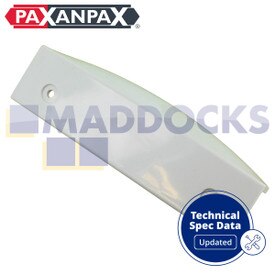Poignée de porte en plastique blanc compatible avec les séries BSH Bosch GSD, GSL, KTL, KTR