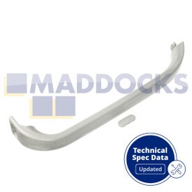 Compatible pour poignée de porte de réfrigérateur série BSH Bosch KGU, KGV, KSV (lot de 1)