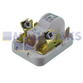 Relais de démarreur d'origine et authentique pour compresseur Danfoss avec bornes de 4,8 mm (103N0021)