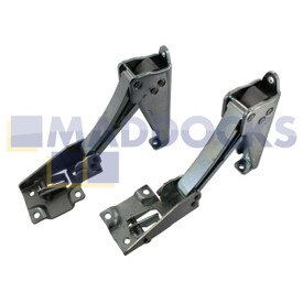 Kit de charnière de porte d'origine et authentique multi-modèles Hygena, Diplomat, Necht, Homark, Smeg, Belling, Ariston, Creda, Hotpoint, Indesit, New World, Servis