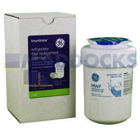 Filtre d'eau WF07 d'origine et authentique (MWF SmartWater, par GE, sous marque GE)