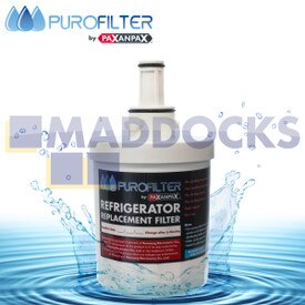 Filtre à eau Purofilter WF46 compatible pour type de raccord à 3 cosses Samsung 'HAFIN2 DA29-00003G'