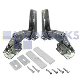 Jeu de charnière pour modèles Whirlpool Maytag KRI1300, KVIK2002/B d'origine et authentique (2 pcs)