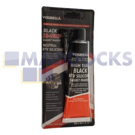 Silicone pour joint haute température V363 noir RTV fabriqué par Visbella pour températures jusqu'à 315°C (85 g)