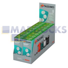 Sachet commercial BSH DE 16 comprimés de détartrage d'origine et authentique comprenant comprimés TCZ6004 Tassimo (4 x tablettes par sachet 2 x traitements de détartrage)