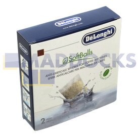 Billes anti-calcaire d'origine et authentiques pour DeLonghi SoftBalls (DLSC551)