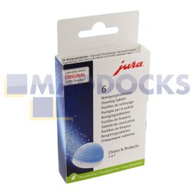 Onglets de nettoyage Jura authentique et d’origine (paquet de 6 pièces)