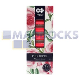 Genuine Original Sebo Fresh Pink Roses (Pack of 8)