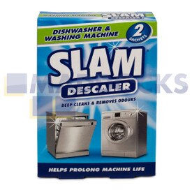 Détartrant et nettoyage pour lave-linge/lave-vaisselle d'origine Kilrock Slam (2 x 75 ml)