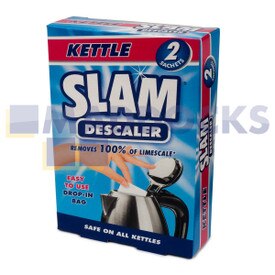 Véritable Original Kilrock Slam Kettle Détartrant Drop In Bag (2 x 75 ml)