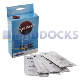 No Longer Available. Order 55-PS-03B [Genuine Original Philips Senseo Coffee Machine Descaler (Pack of 4)]