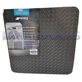 Genuine Original Smeg Professional Home Care 'DPAD' Washing Machine and Tumble Dryer Anti-Vibration Pad Mat (60cm x 60cm x 1.2cm)