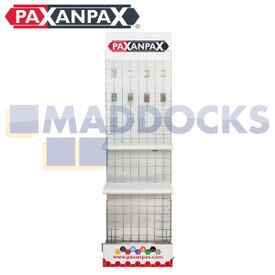 Présentoir de vente au détail complet de la gamme universelle de petits appareils Paxanpax