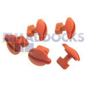 No Longer Available. Discontinued [Genuine Original Electrolux Orange Rear Handle Plastic Screw Fastener for Electrolux Cyclones (Pack of 5)]
