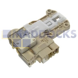 Commutateur de verrouillage de porte authentique et d’origine AEG Lavamat 72537-72738 4-Tag